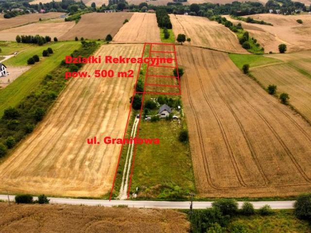 Działka 491 m², Jastków