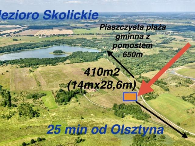 Działka 410 m², Olsztyn