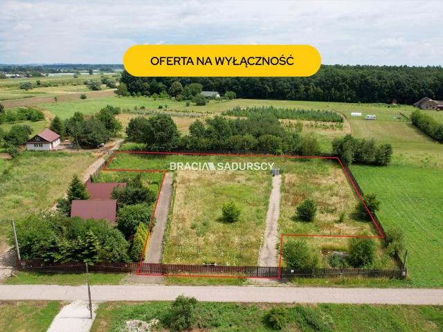 Działka 41a z potencjałem inwestycyjnym w Zabierzowie