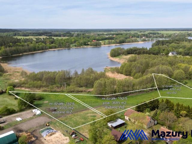 Działka 4 005 m², Burdąg