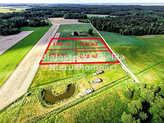 Działka 4 118 m², Brześcianka