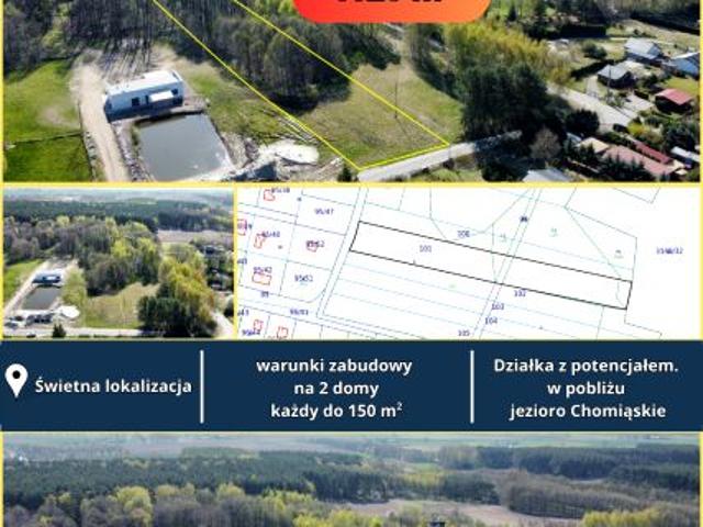 Działka 4 120 m², Laski Małe
