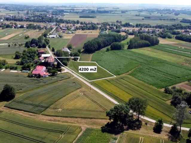 Działka 4 200 m², Białobrzegi