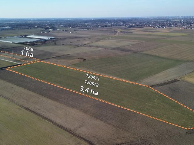 Działki pod OZE 4,4 ha z MPZP, dostęp do drogi, inwestycja