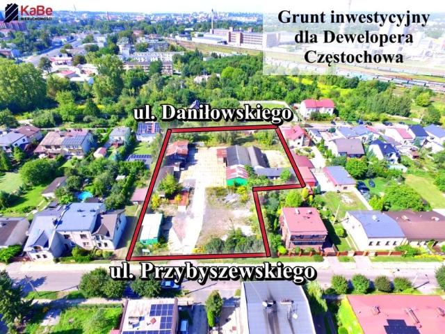 Działka 4 500 m², Częstochowa