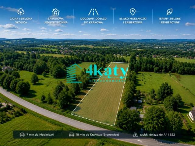 Działka 4 500 m², Zelków