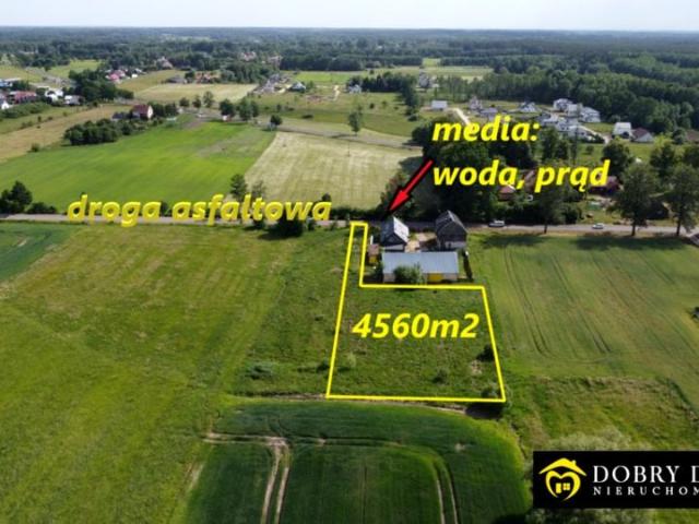 Działka 4 560 m², Protasy
