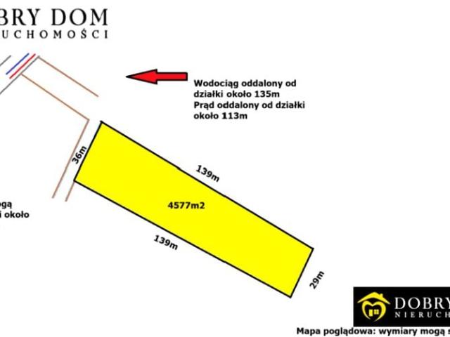 Działka 4 577 m², Rafałówka