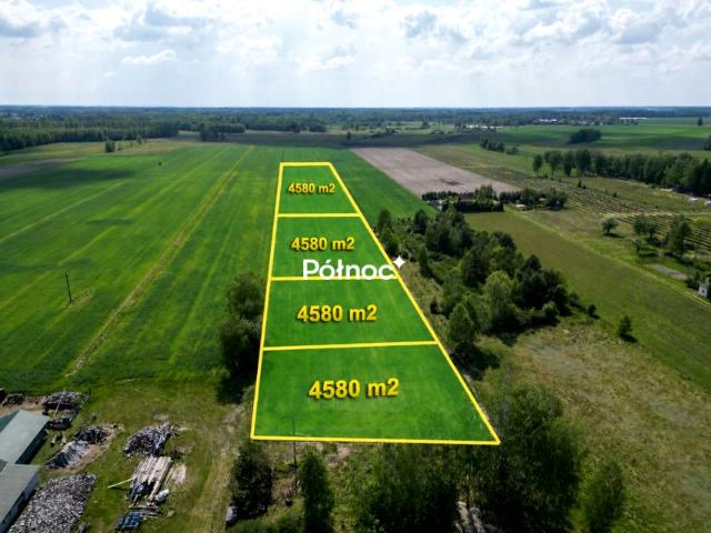 Działka 4 580 m², Witoroż