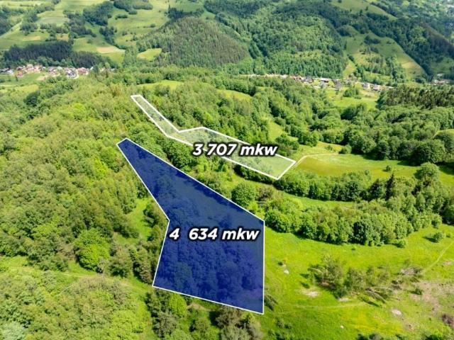 Działka 4 634 m², Ochotnica Dolna
