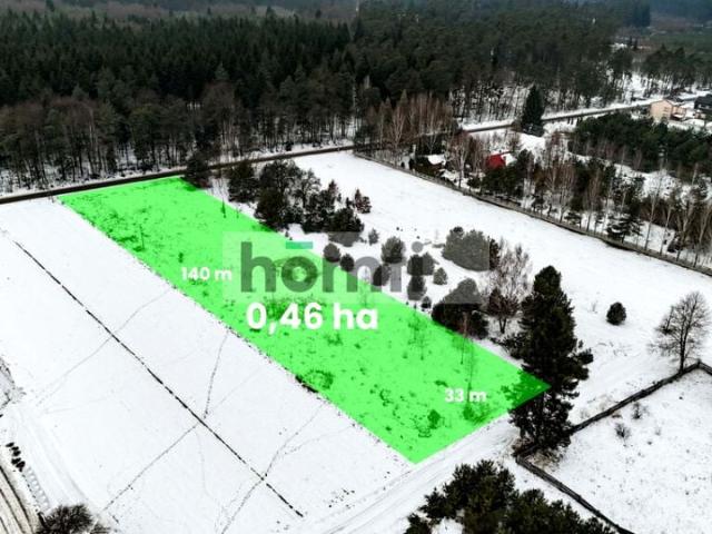 Działka 4 656 m², Stoki