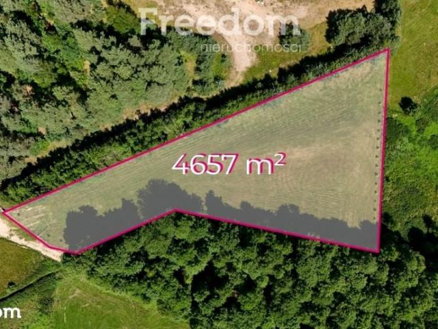 Działka 4 657 m², Szczytno