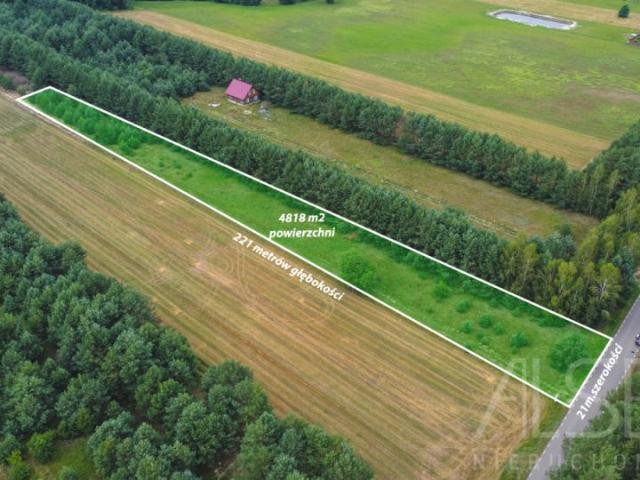 Działka 4 818 m², Michałowo