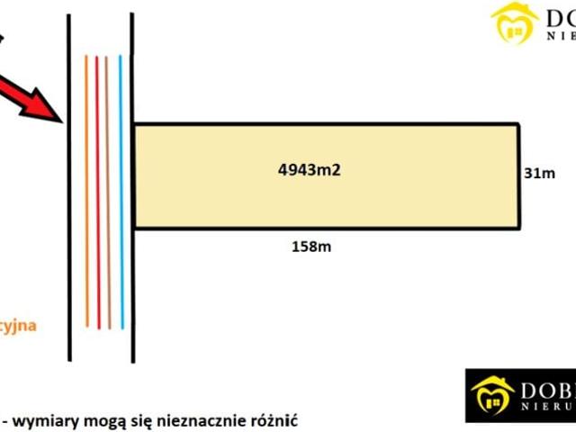 Działka 4 943 m², Janowicze