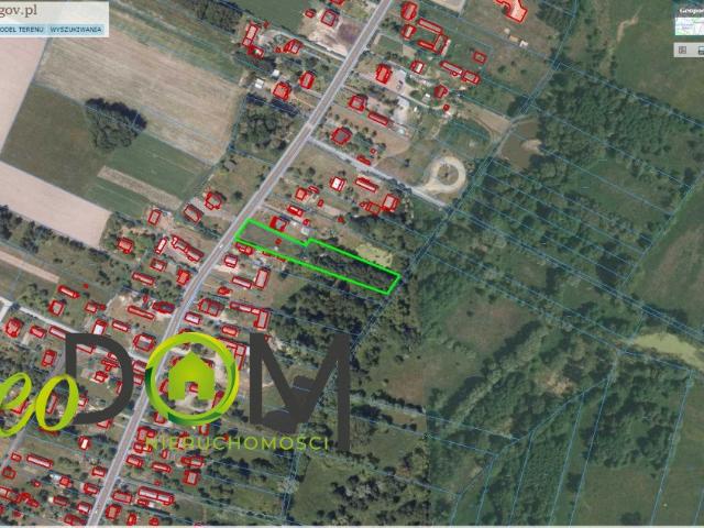 Działka 5400 m² z mediami, możliwość budowy domu