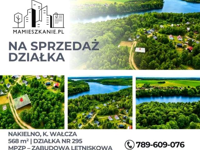Działka 568 m², Nakielno