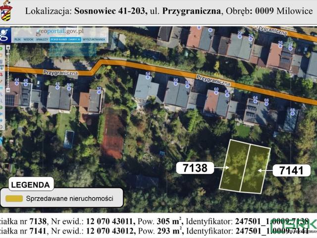Działka 598 m² pod dom w Sosnowcu – idealna pod zabudowę