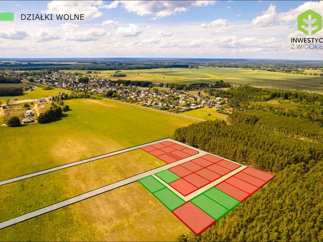 Działka 504 m² w Nietkowie – las, blisko Zielonej Góry