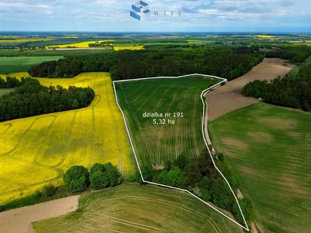 Działka 53 200 m², Rudno