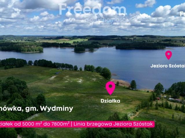 Działka 5 000 m², Czarnówka