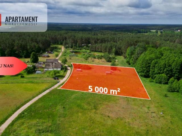 Działka 5 000 m², Bukowiny