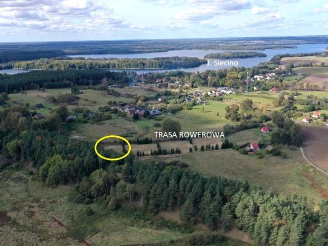 Działka 5 029 m², Cieszyno