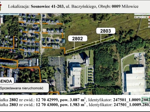 Baczyńskiego 5 070 m², Sosnowiec