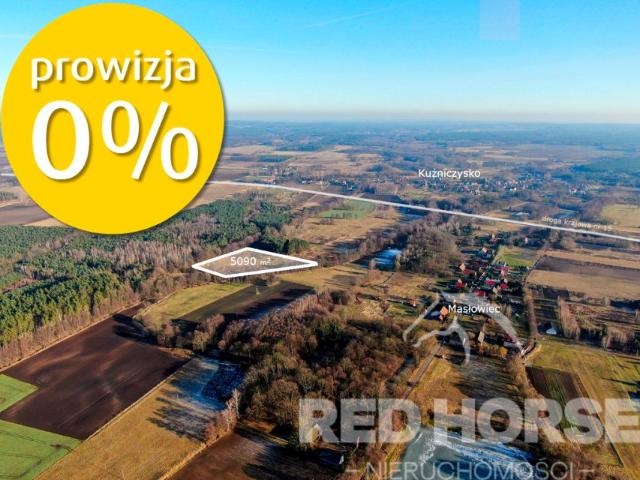 Działka 5 090 m², Kuźniczysko