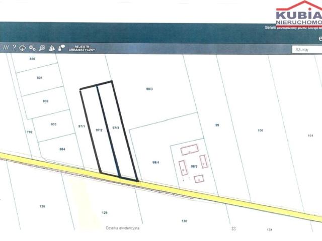 Działka 5 109 m², Tomczyce