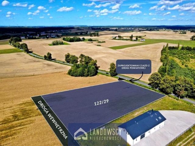 Działka 5 119 m², Linowiec