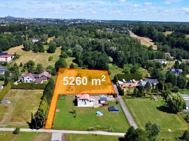 Działka 5 260 m², Turza Śląska