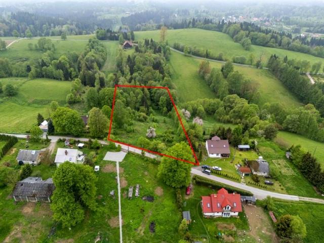 Działka 5 499 m², Czarna Górna