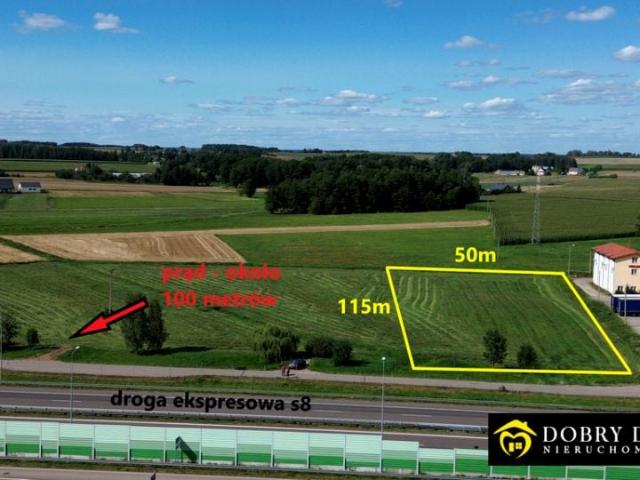 Działka 5 507 m², Rzędziany