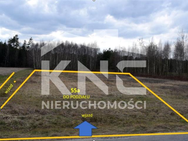 Działka 5 500 m², Przewrotne