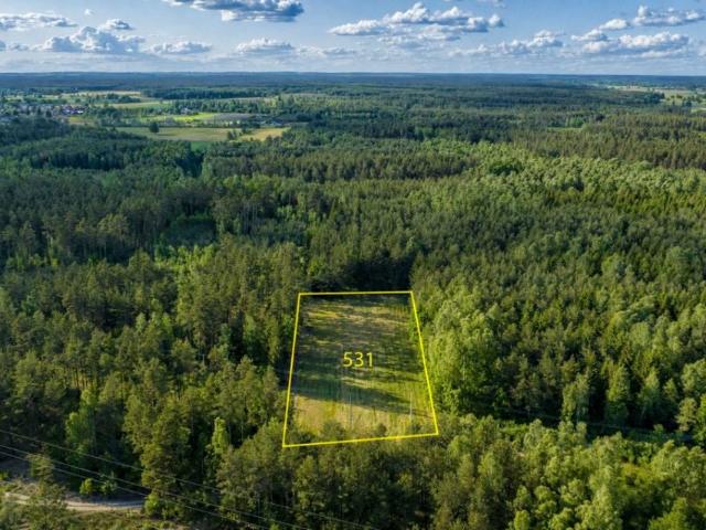 Działka 5 567 m², Olszyny