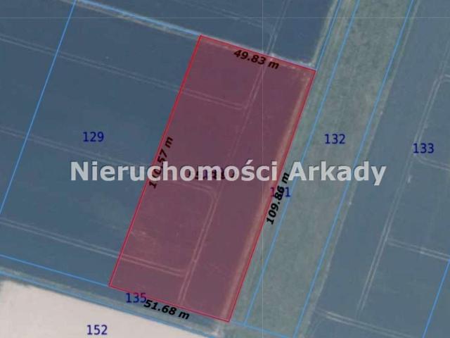 Działka 5 600 m², Żuławki