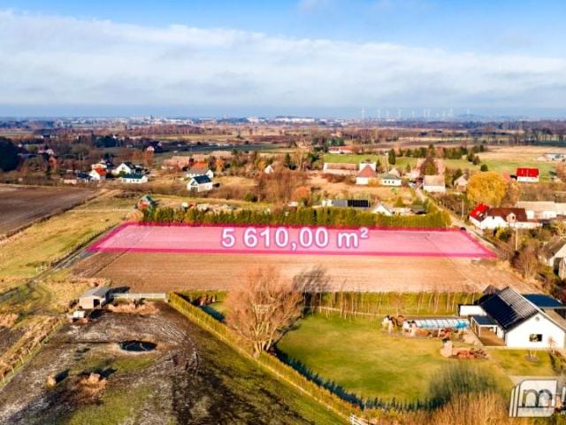 Działka 5 610 m², Domasławice