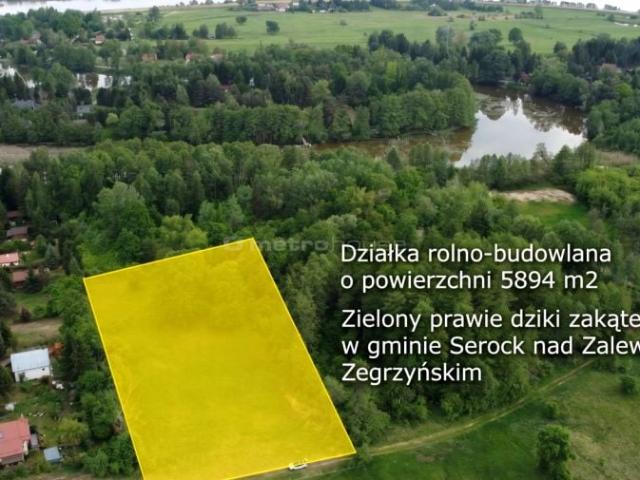 Działka 5 894 m², Cupel