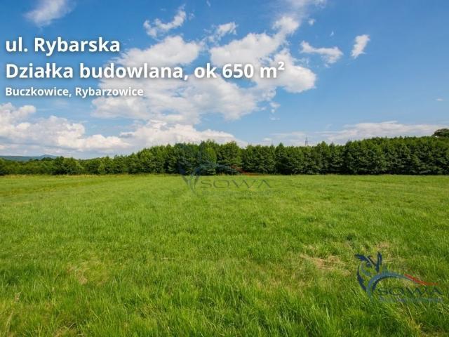 Działka 644 m² z widokiem na góry w Rybarzowicach