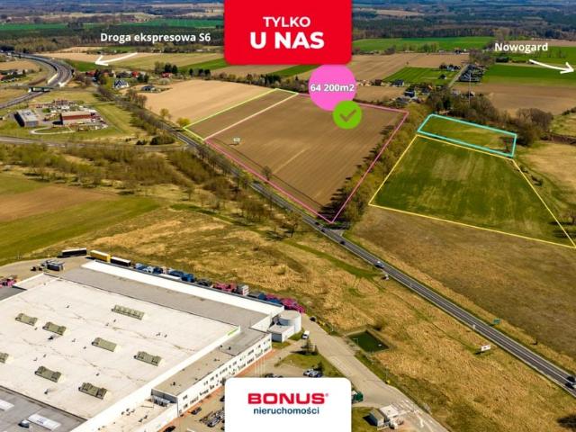 Działka 64 200 m², Wojcieszyn