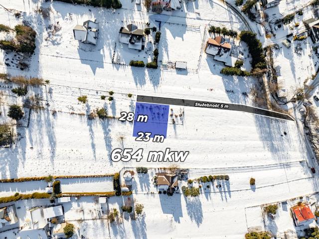 Działka 654 m² z widokiem na Tatry, elastyczna zabudowa