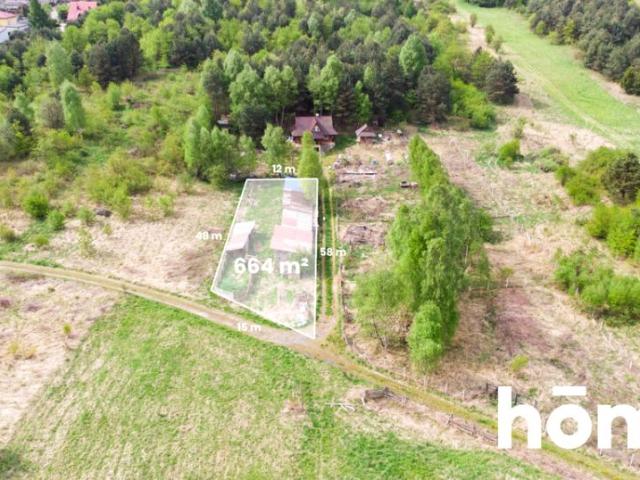 Działka 664 m², Kwaśniów Górny