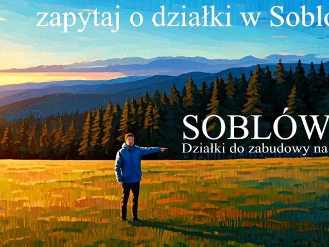 Działka 690 m², Soblówka