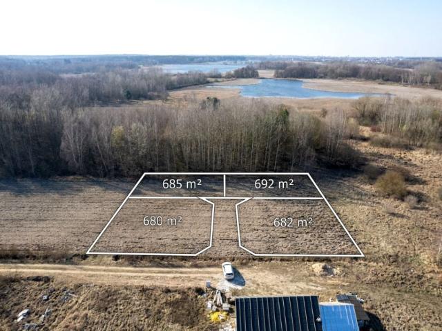 Działka 692 m², Sobolewo
