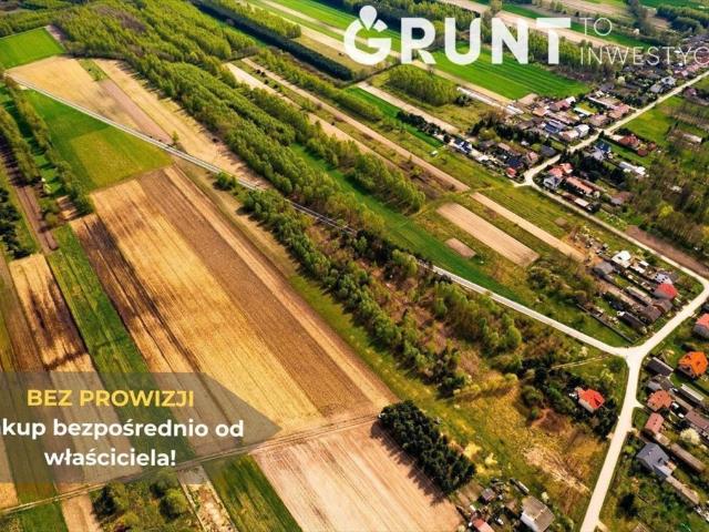 Działka 600 m² z możliwością łączenia, blisko Łowicza