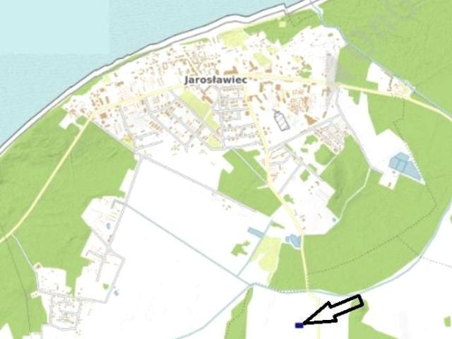 Działka 608 m², Jarosławiec