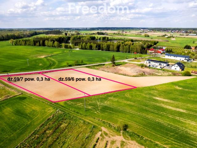 Działka 6 000 m², Karaś