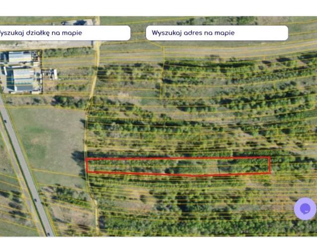 Działka 6 001 m², Biłgoraj