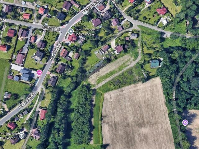 Działka 6 341 m², Śledziejowice