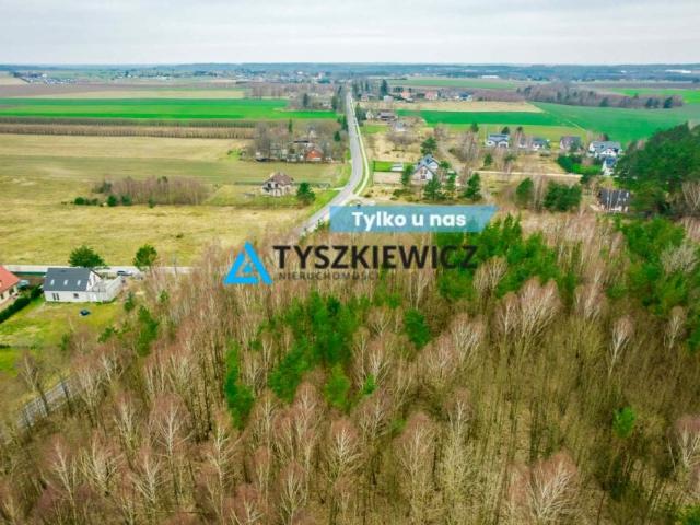 Działka 6 400 m², Głobino